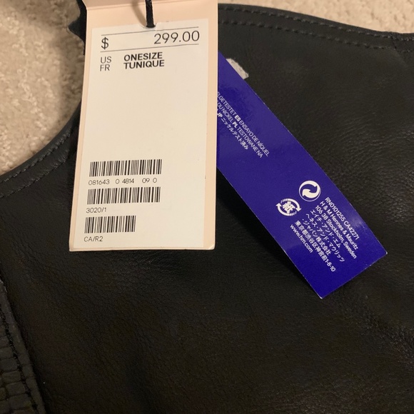 NWT Jimmy Choo for H&M Leather Shoulder bag/Tote - Picture 5 of 9